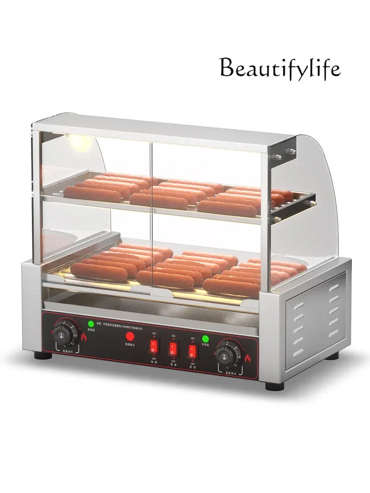 

Commercial stall small electric crispy sausage multi-function