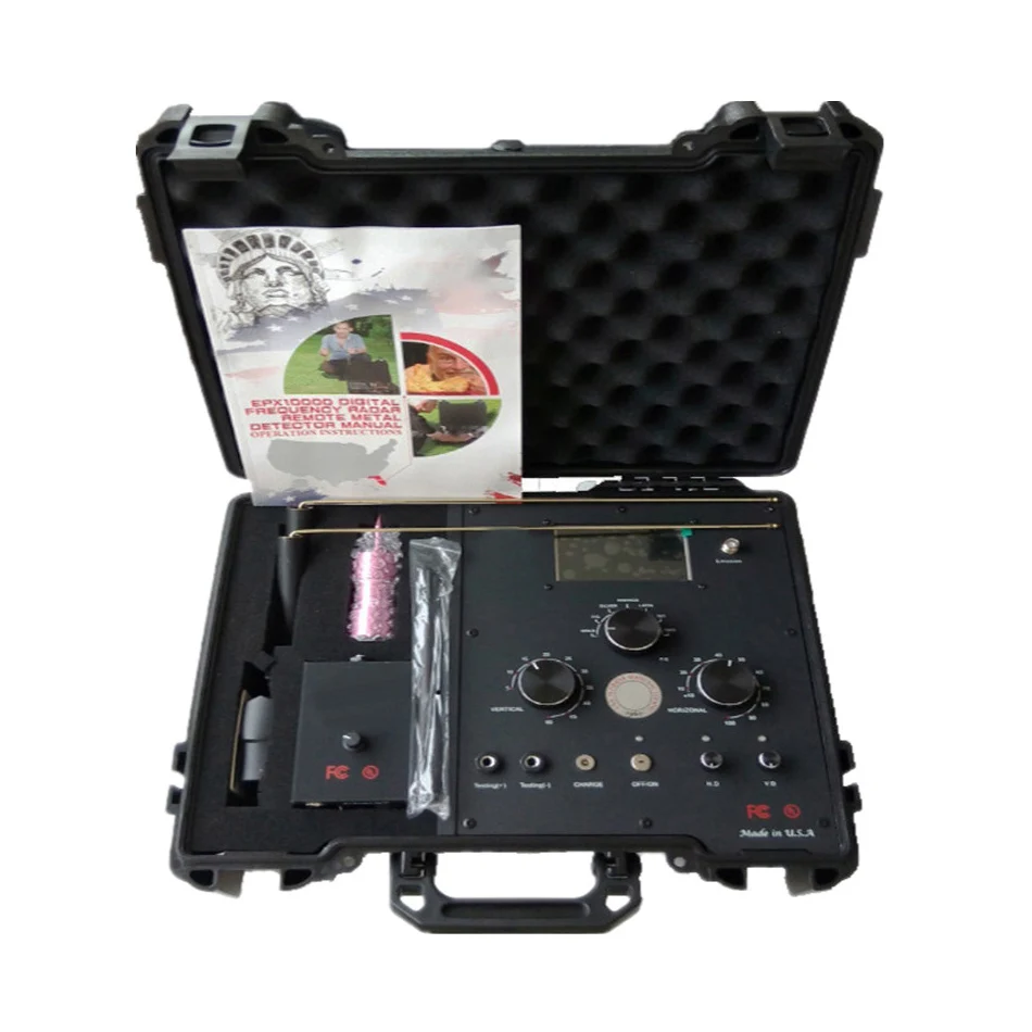 

Gold, Silver, Copper and Gemstone Archaeological Detector EPX10000 Remote Metal Detector