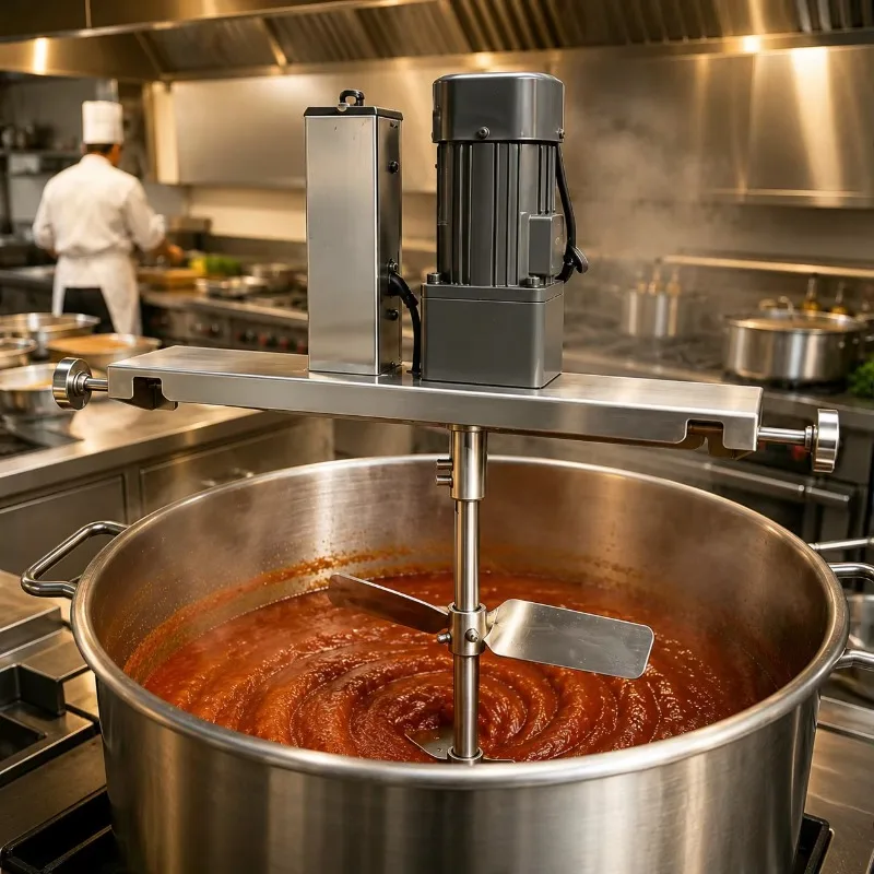 Commercial gas pot Three-phase 380V electric heating soup pot with faucet Industrial soup pot with agitator