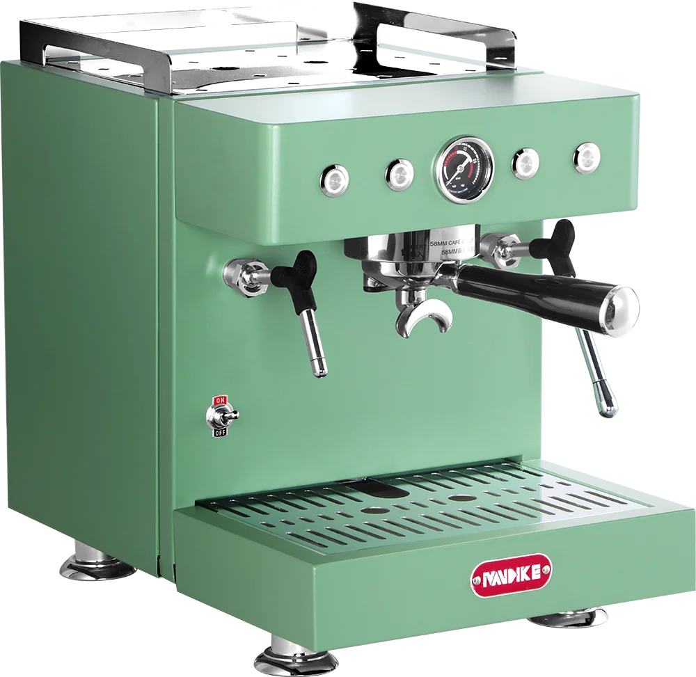 MANDIKE MC-1 ماكينة صنع القهوة المنزلية التجارية شبه الأوتوماتيكية ثنائية الغرض مصدر الطاقة الكهربائية للفنادق المنزلية والسيارات RVs #2