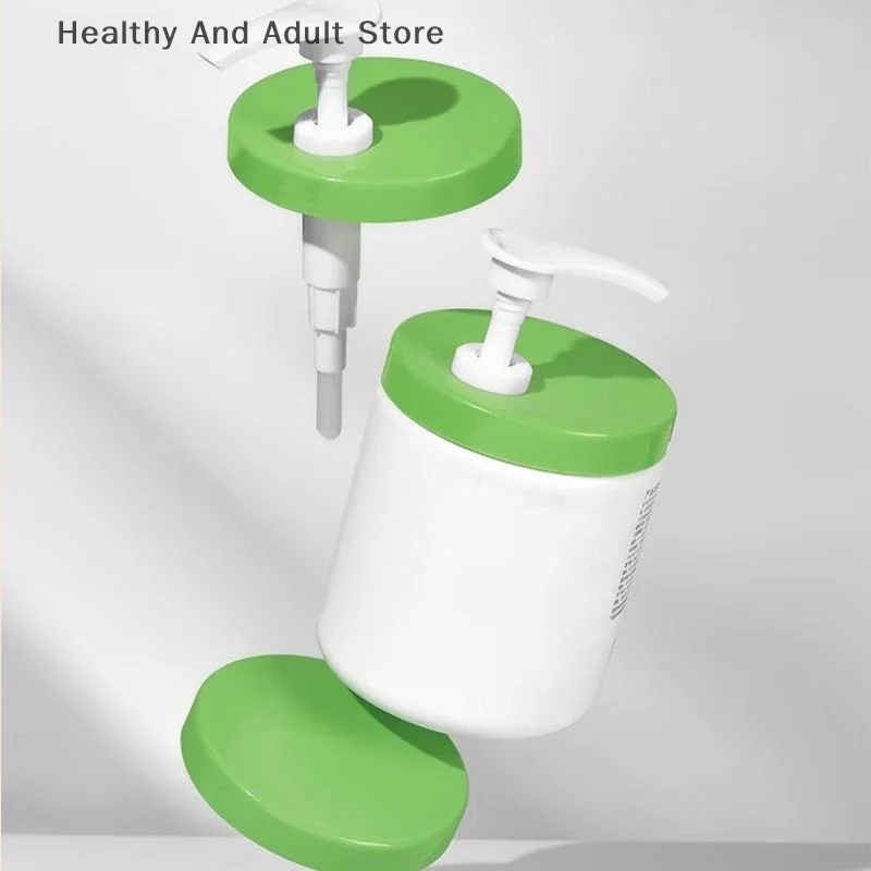 Pumpspender für Feuchtigkeitscreme, 453 g, 550 g, 566 g/20 Unzen, Pumpenkopf mit Deckel, kompatibel mit Body Moisturizer Cream Replacement