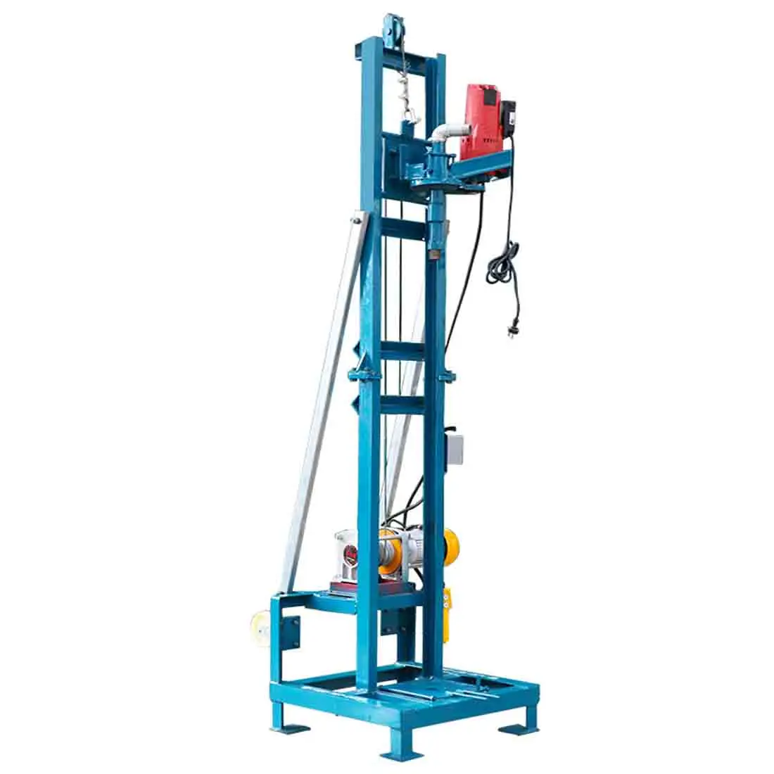 Drilling machine electric drilling equipment small household diesel hydraulic rural water well drilling tool