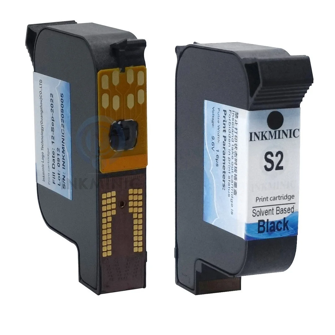 Compatible SP4 S2 NP4 SP-L  H-A01 Black Ink Cartridges With Chips For U2 ProS X1 TIJ Inkjet Printer