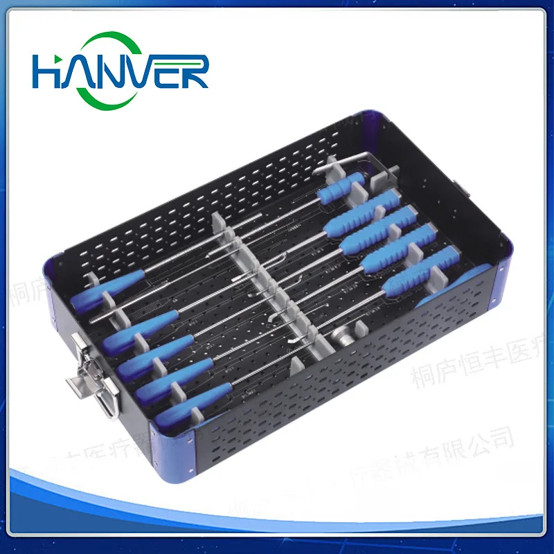 Manufacturer Orthopedic Instruments UBE Unilateral Dual Channel Endoscopic Complete Surgical Instruments Osteotome Bone Chisel R