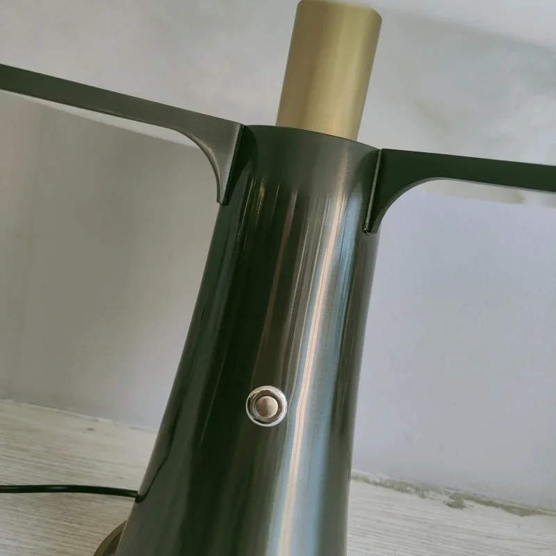 مصباح طاولة غرفة النوم من الرخام الإسباني، طراز بسيط، غرفة المعيشة، غرفة الدراسة، فندق LED، تركيبات إضاءة منزلية #5