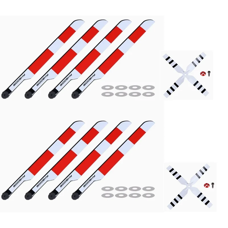 Goosky E2 GPS Version RC Helicopter Spare Parts Accessories Main Blade Tail Blade Propeller