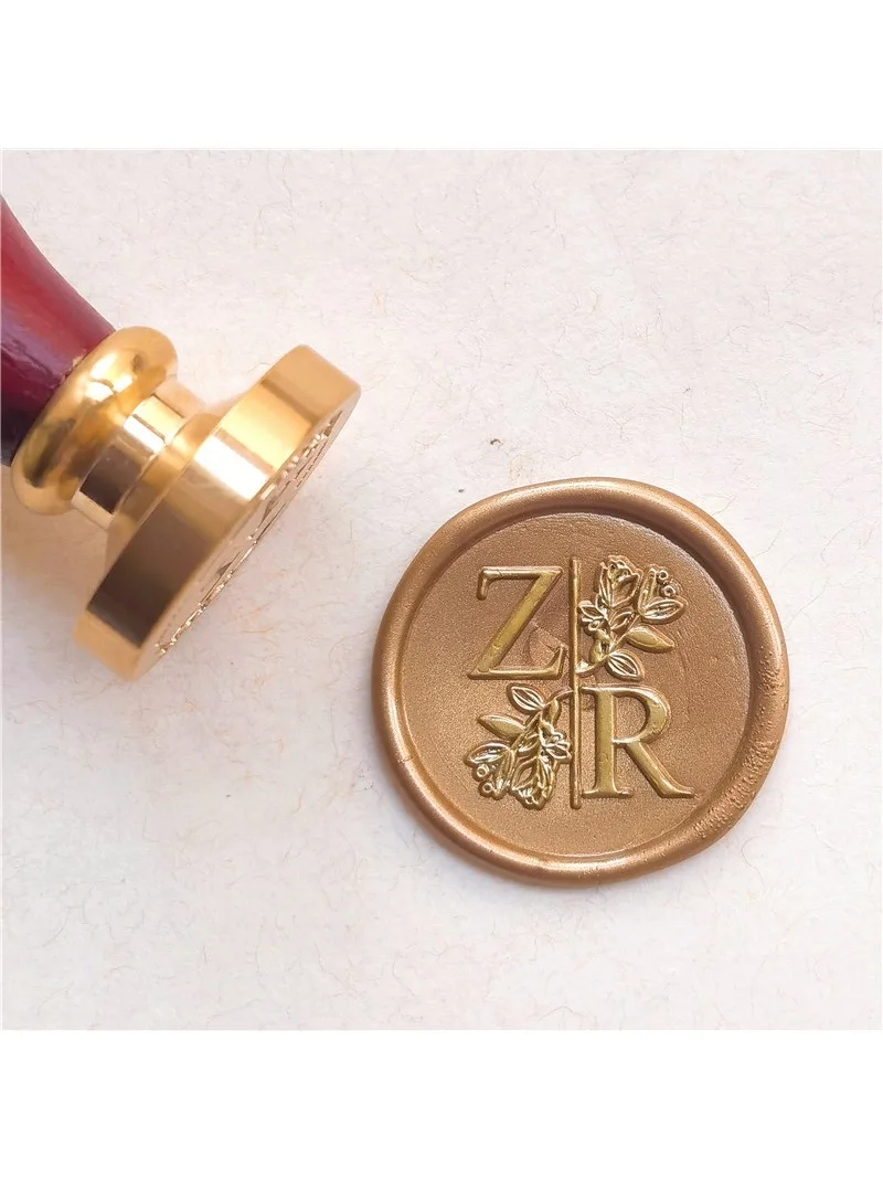XUNMADE NEW BRAND wax seal blank stamp head no engraved Bald copper stamp without logo copper head high quality cheap