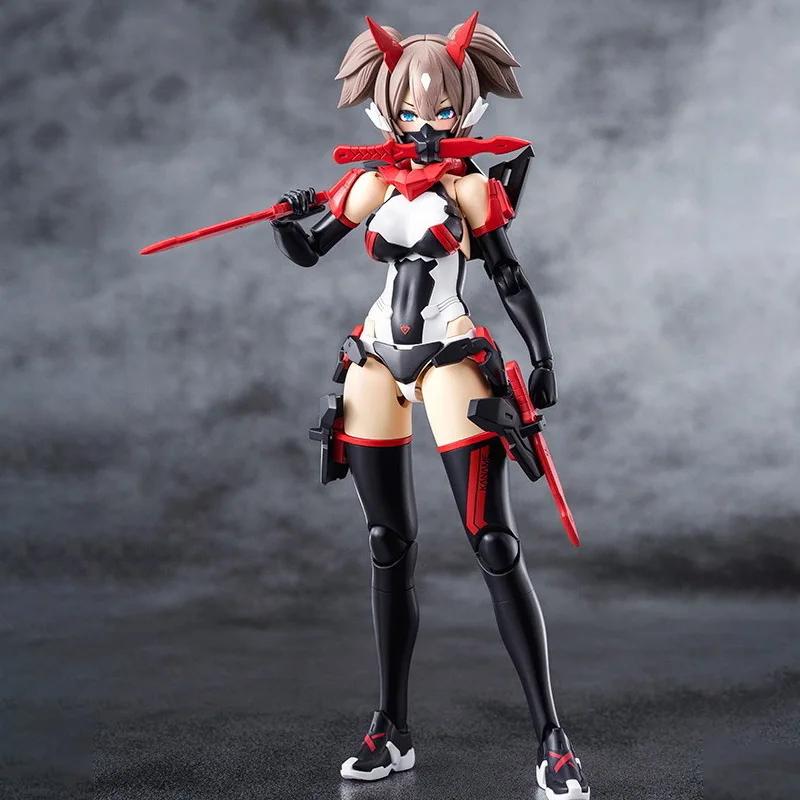 KOTOBUKIYA Original MEGAMI dispositif ASRA NINJA KANAME 1/1 140mm Anime figurine à assembler modèle jouets modèle cadeaux pour les garçons