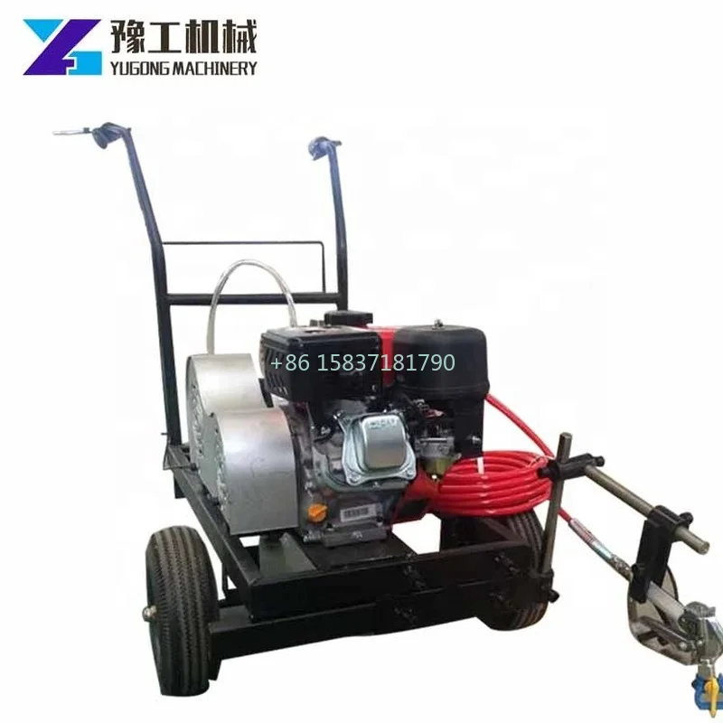 Road Marking Machine Water Based Road Line Laser Road Marking Machine Customized Cold Paint Spraying Marking Machine for US