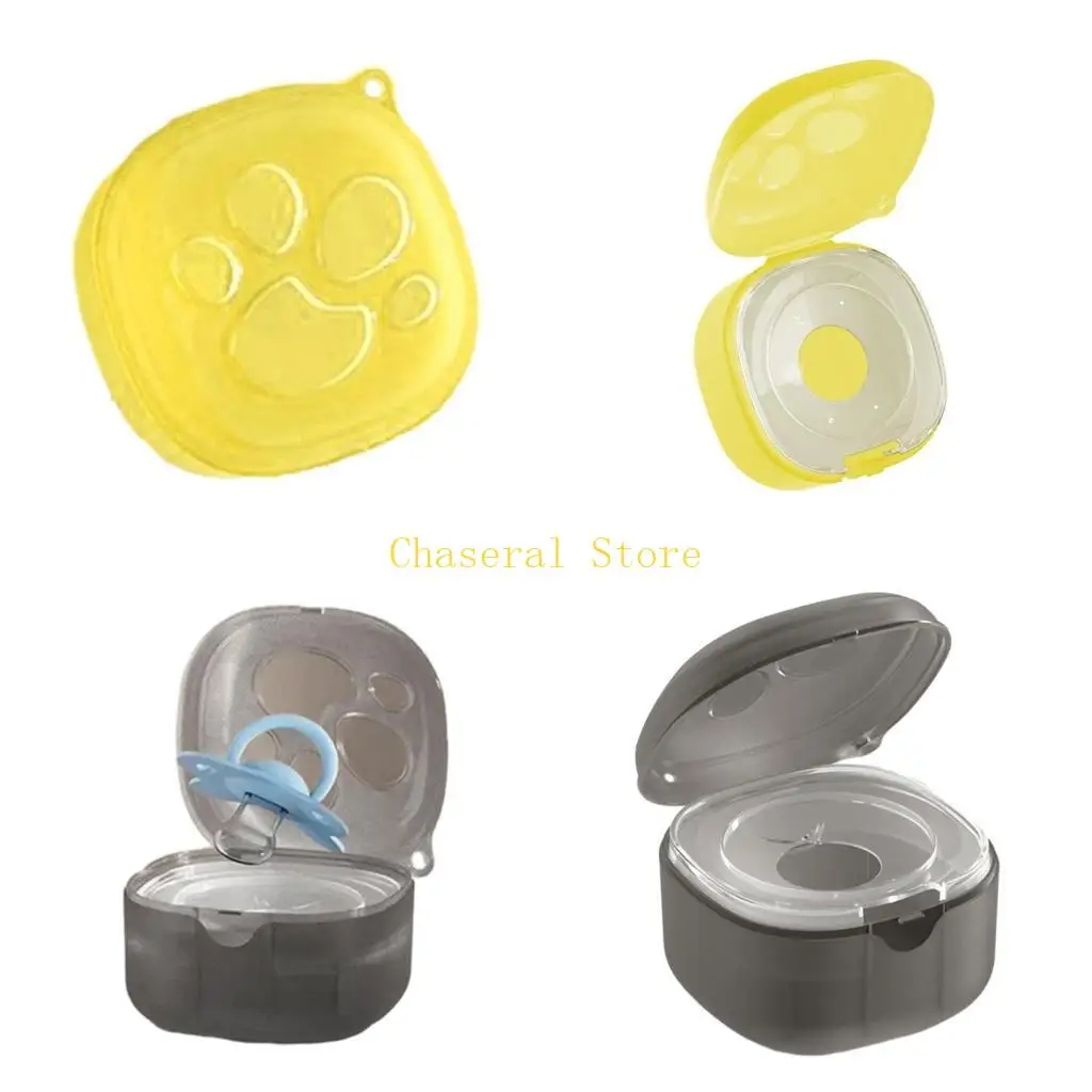 E7CE Dummy Holder for Baby Pacifier Holder Soother Box Universal Dummy Pacifier Case