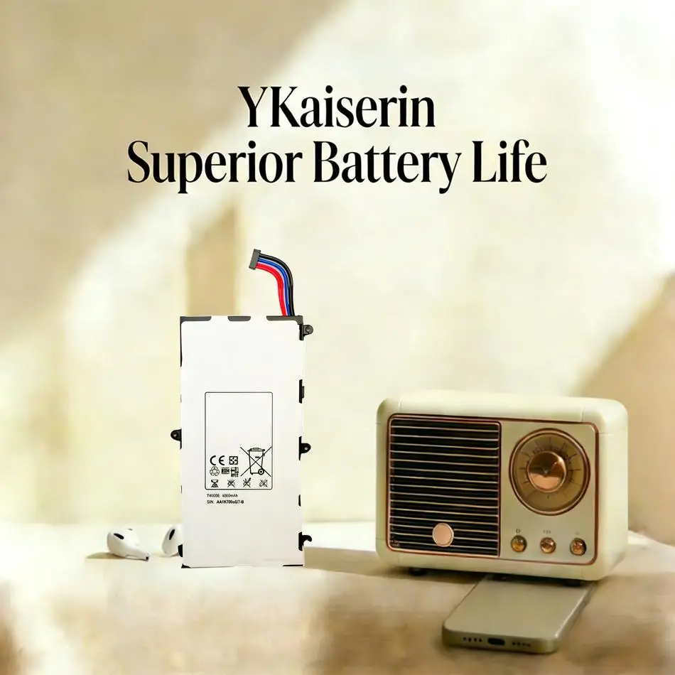 

Tablet Battery T4000E 4000mAh For Samsung Galaxy Tab 3 7.0 SM T210 T211 T215 GT P3210 P3200 SM-T210 SM-T211 T217 T2105