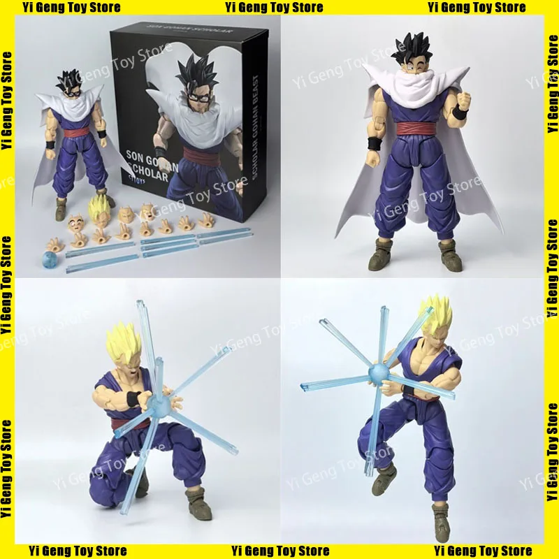 

In Stock Hot Ct Toys Dragon Ball Z Son Gohan Scholar Son Gohan Beast Super Hero Action Figure Anime Model Kid Toy Birthday Gift