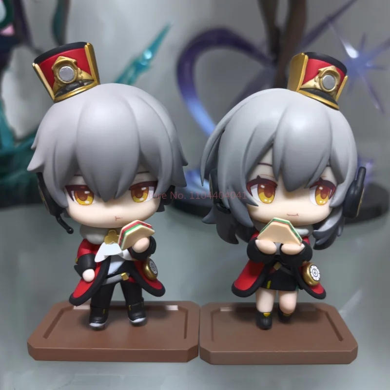 [Genuine] Honkai Star Rail Trailblazer Q Versions Models Anime Character Pvc Fashion Figures Toys Ornament Xmas Birthday Gift To