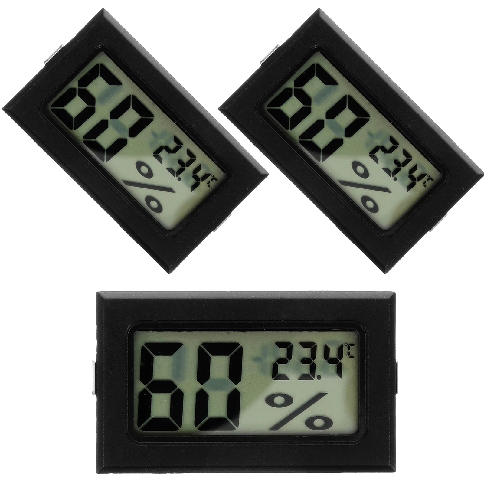 3 Pcs Indoor Hygrometer Thermometer for Baby Jars Mini Plants Digital Babies Hydrometer Small Wireless