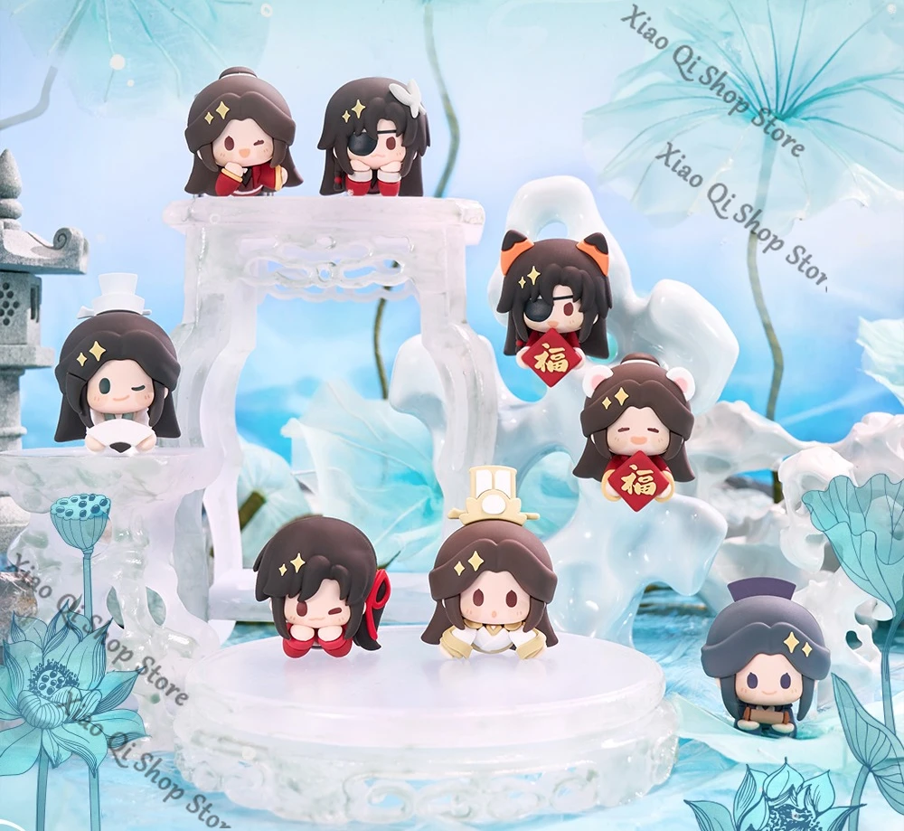 

Heaven Official's Blessing Anime ambitus official Genuine Qinglian Lotus Series Magnetic refrigerator 3D sticker collect gift