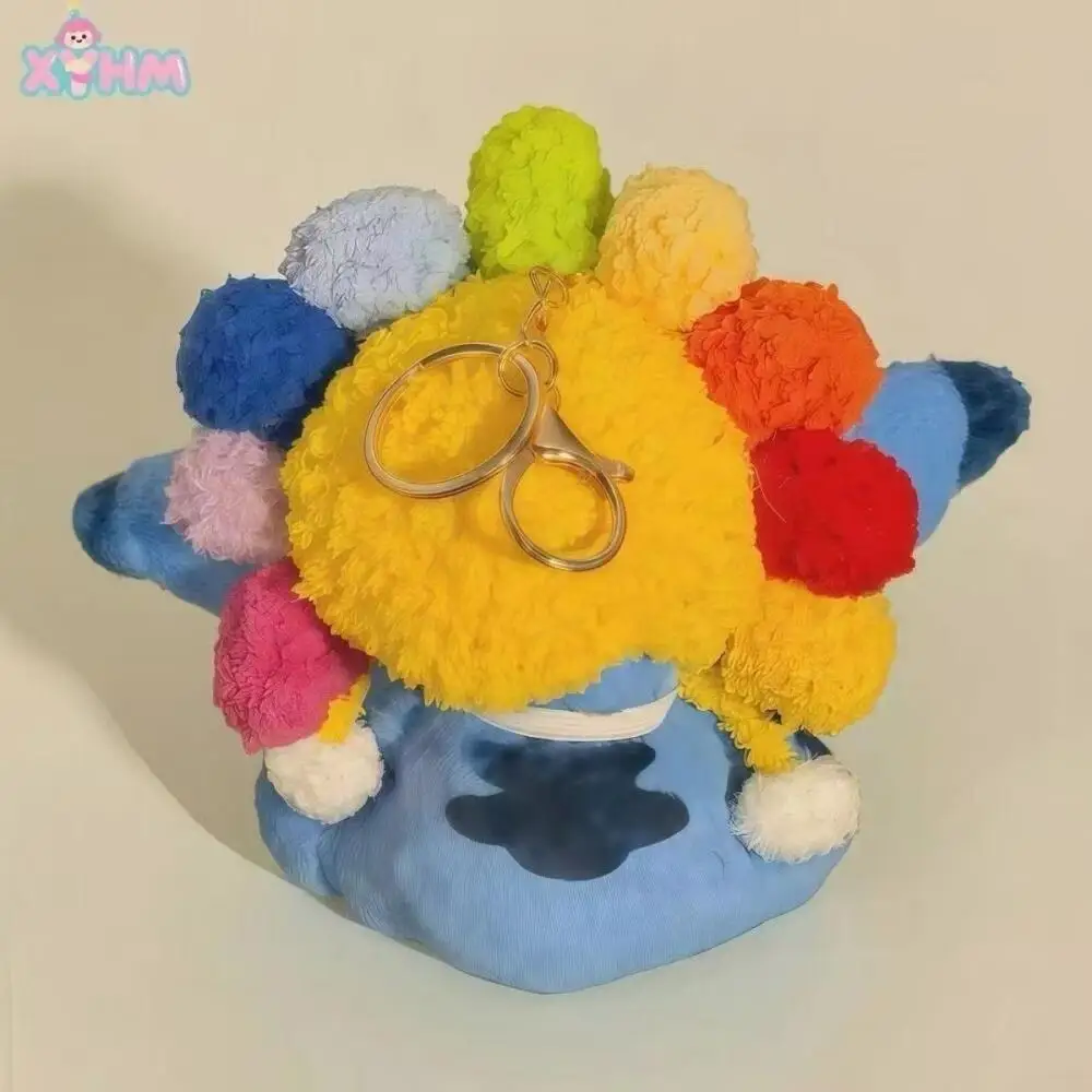 ตุ๊กตาดิสนีย์ลิโลแอนด์สติทช์แต่งตัวเป็นดอกไม้หลากสี ขนาด 15 ซม. พวงกุญแจตุ๊กตาขนนุ่ม ของตกแต่งกระเป๋าเป้ ของขวัญคริสต์มาสสำหรับเพื่อน