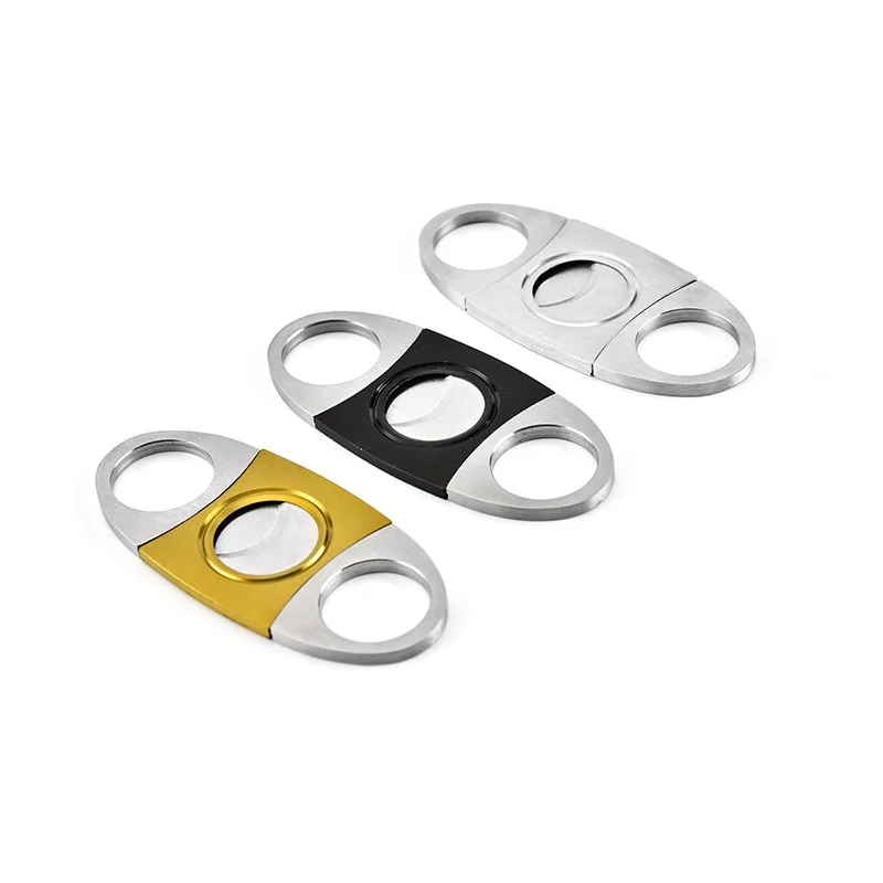 Stainless Steel Cigar Cutter Knife Cigar Scissors Cigar Knife Sharp Blade Cigar Cutter Puncher Guillotine Smoking Cigar Tool