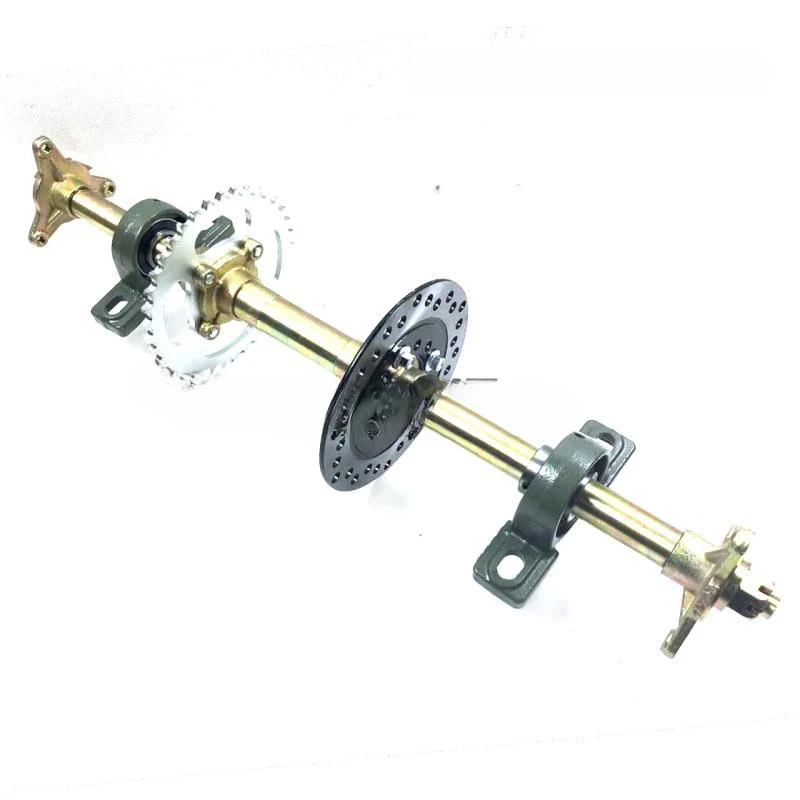 Modified GO-KART three-wheel four-wheel kart accessories rear axle rear axle 61-65-71 -74-80cm rear axle