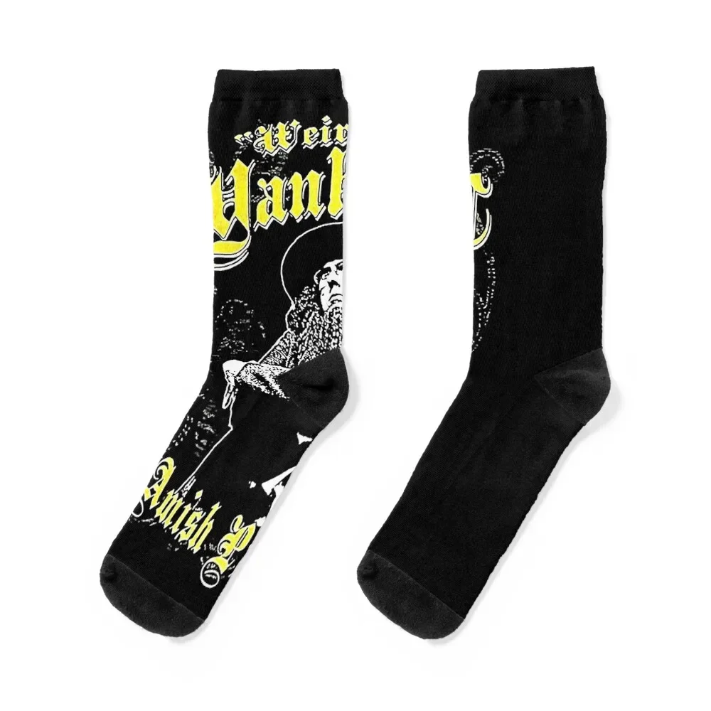 

Most Important Weird Al Yankovic Amish Paradise Halloween Holiday Socks cool gifts Socks Men Women's