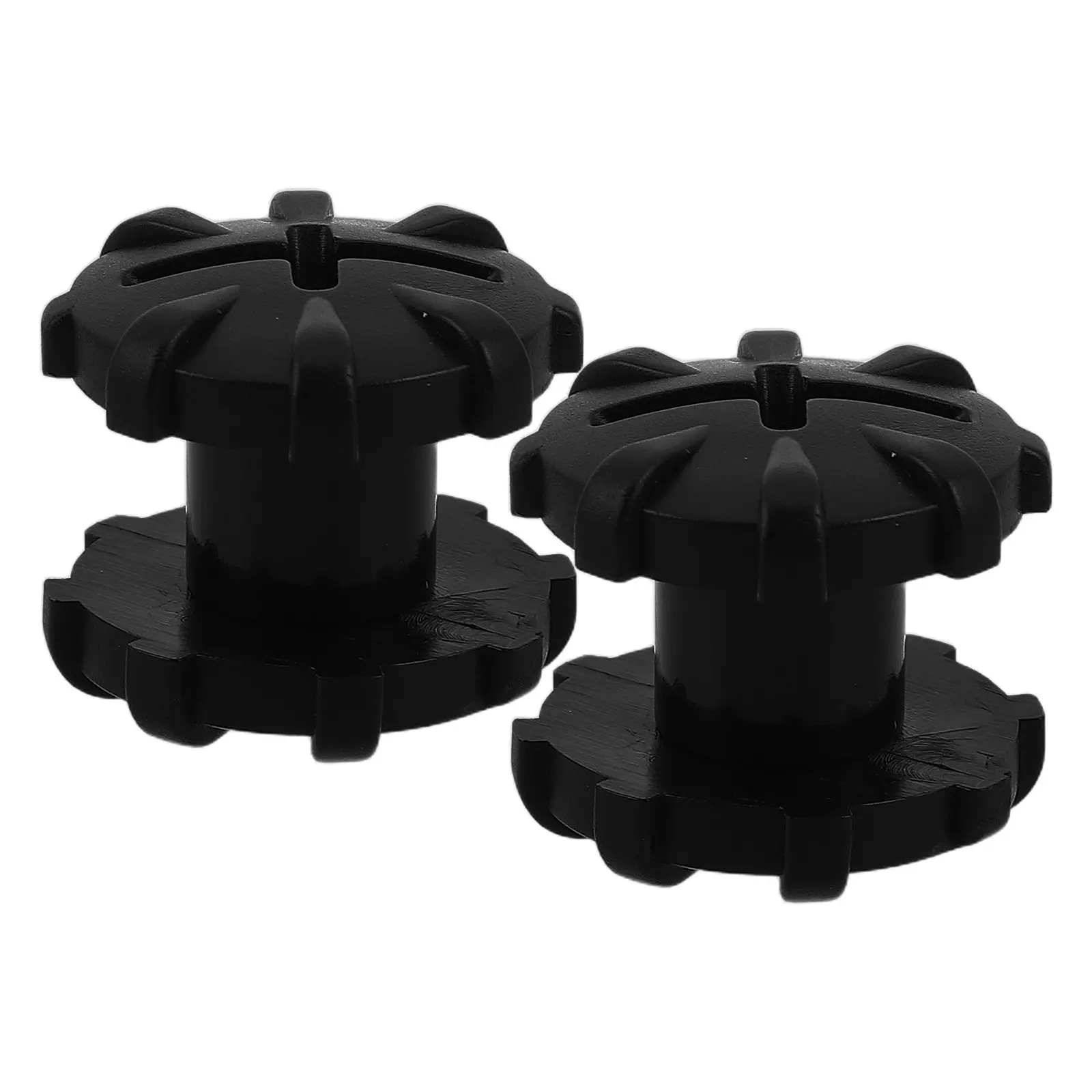 2Pcs Scuba Backplate Screws Plastic Flat Head Black Secure Harness Hardware Dive Flat Head Screws Technical Dive Accessories