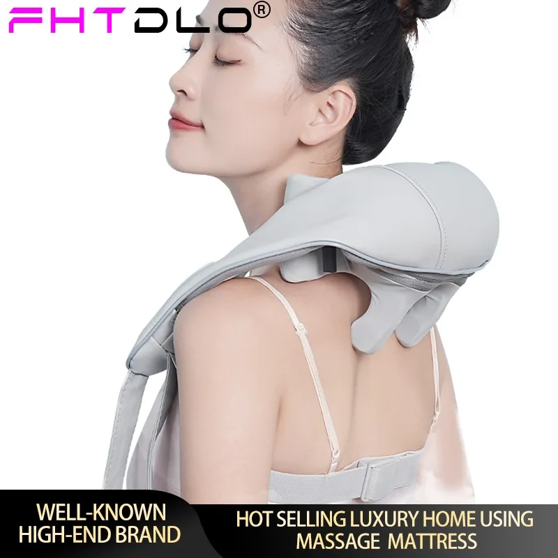 Dropship Product 2023 Multifunctional Neck And Shoulder Massager Lifegoods Shiatsu Electric Shoulder and Neck Massage Shawl