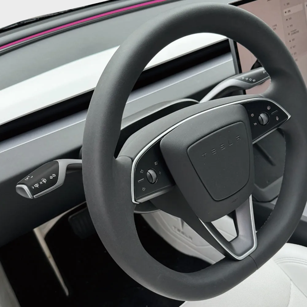 

2024 Model X S 3 Gear Lever Shifter Kits Highland Operating Lever Shift Knob Physical Button Handle Interior Modification