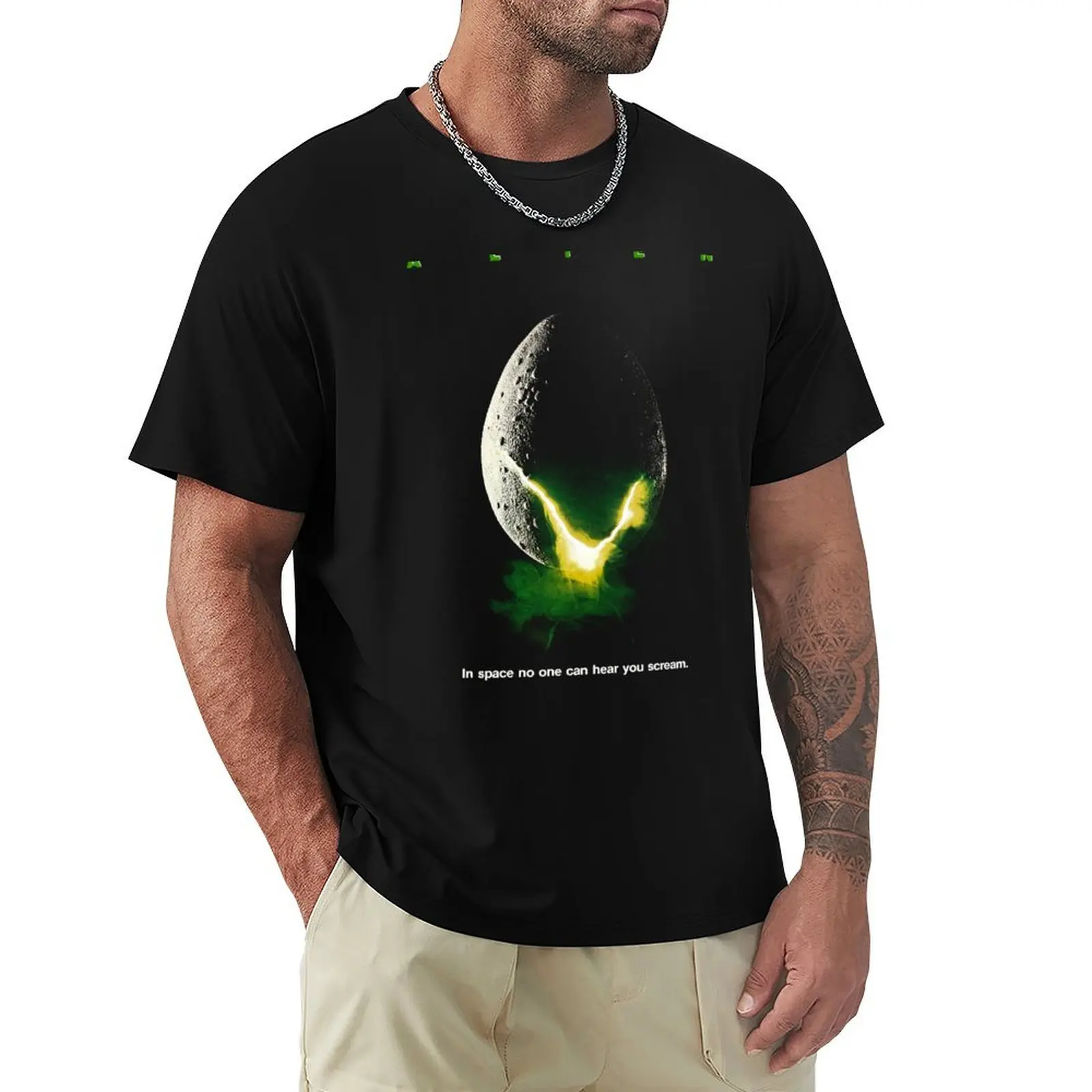 

Alien Egg Horror Vintage Film T-Shirt aesthetic clothes man clothes tops mens designer t shirt