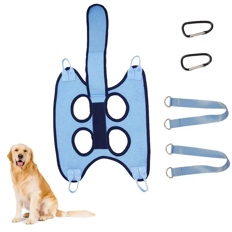 

Dog Nail Clipping Hammock Dog Grooming Helper Breathable Cat Restraint Holder Secure Nail Trimming Pet Hammock With Security