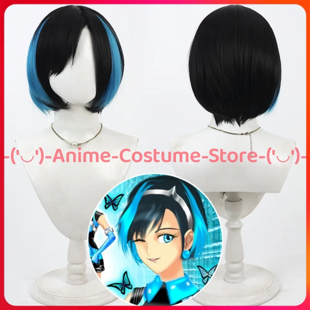 

Kamen Rider 555 Smart Lady Cosplay Wig Anime Game Character Halloween Carnival Party Costume Wigs Heat Resistant Synthetic Hair