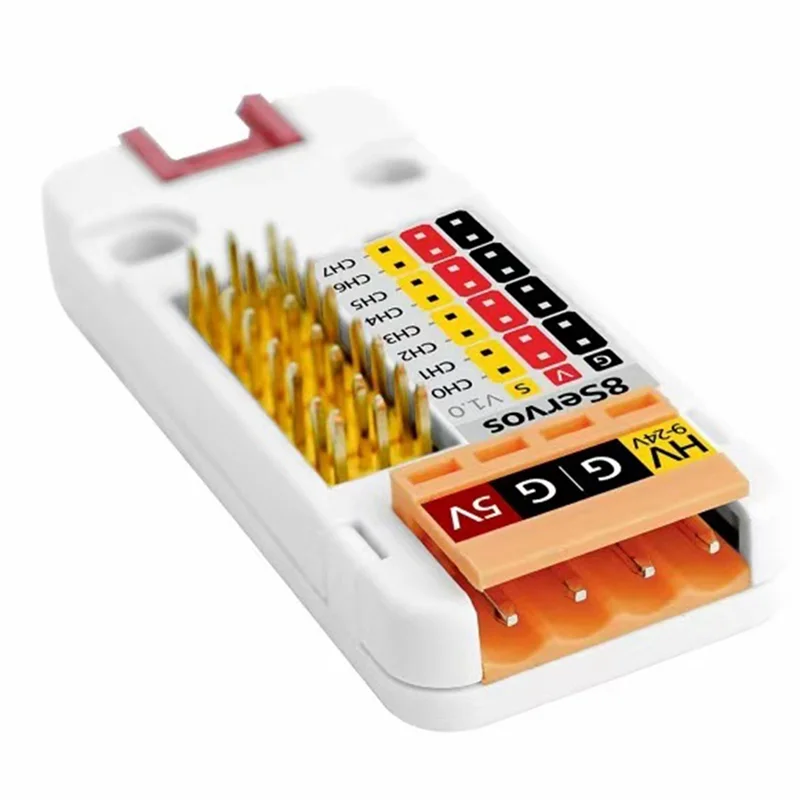 ABJF-For M5stack 8-Channel Servo Driver Unit STM32F030 Controller High-Precision Robotics Control For Multiple Servos