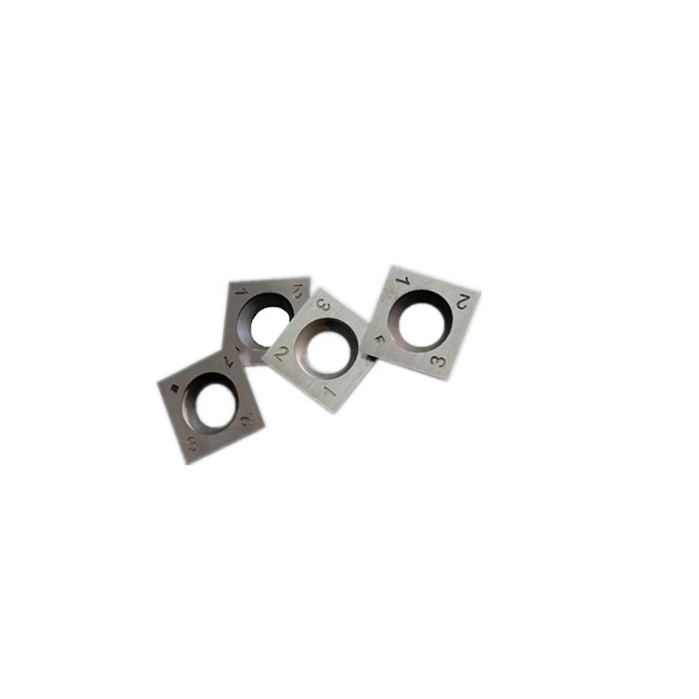 14 x 14 x 2mm-30degree Woodworking Cemented Carbide Polished Reversible Replacement Knives For Spiral Cutter