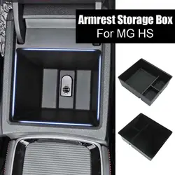 For MG HS / EHS EV 2018-2024 Centre Console Organizer Armrest Storage Box Tray Glove Box Car Interior Accessories