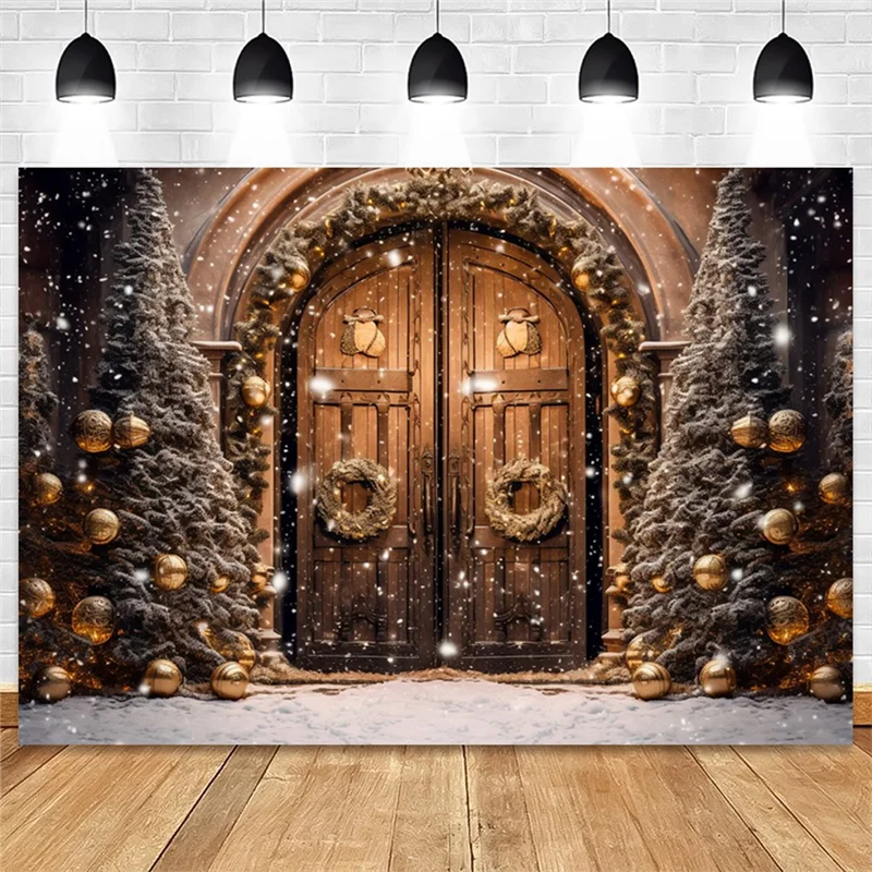 AA84 210Cm X 150Cm Children Christmas Photo Studio Background Cloth Christmas Photography Backdrops ,8339