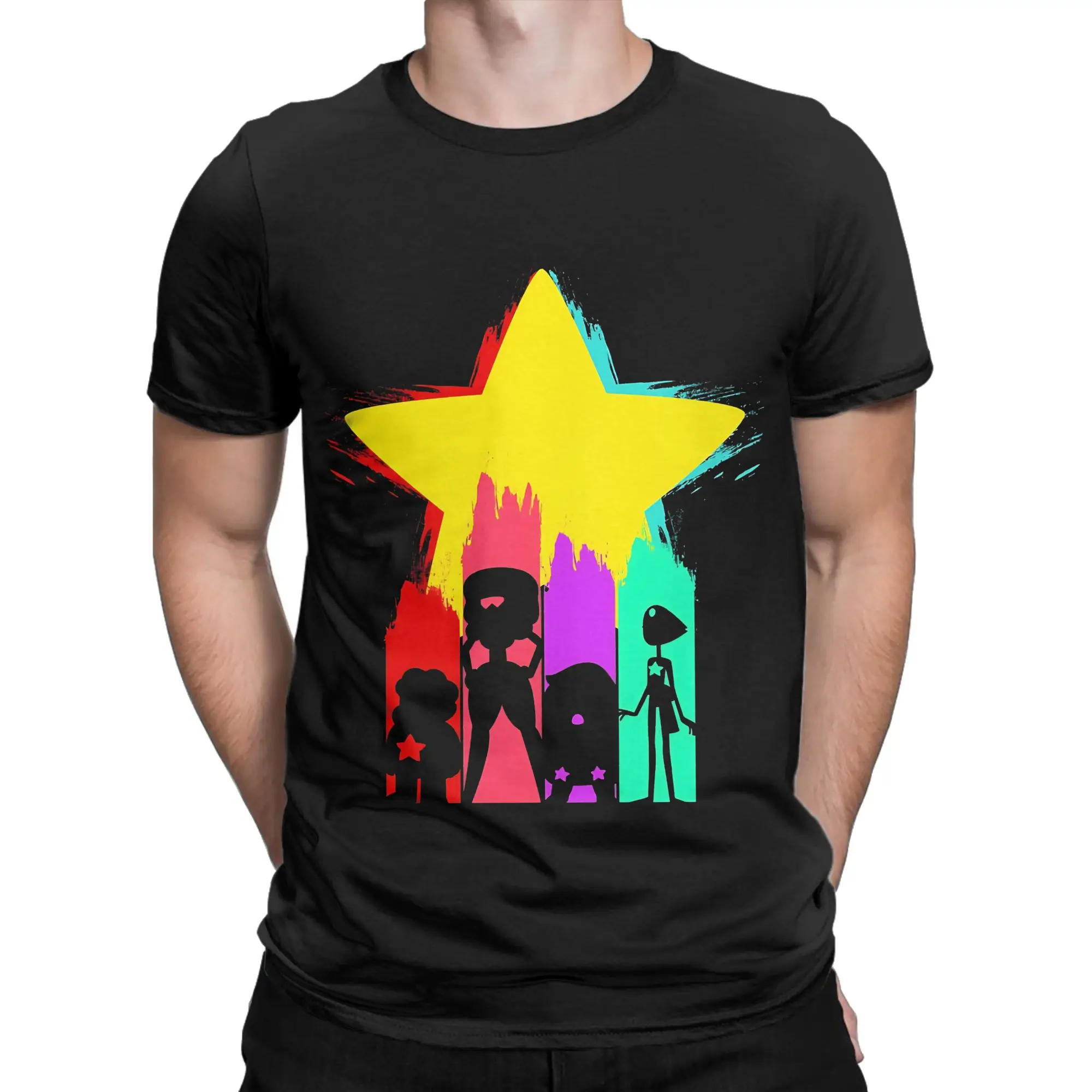 Steven Classic Shirt Novelty 100% Cotton T-Shirt Steven Universe Tops Tees For Men