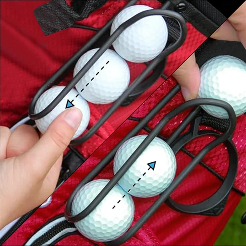 

RTSHE-подставка для держателя мяча для гольфа, вмещает 3 мяча для гольфа, зажим для ремня, держатель для футболок, набор аксессуаров для гольфа