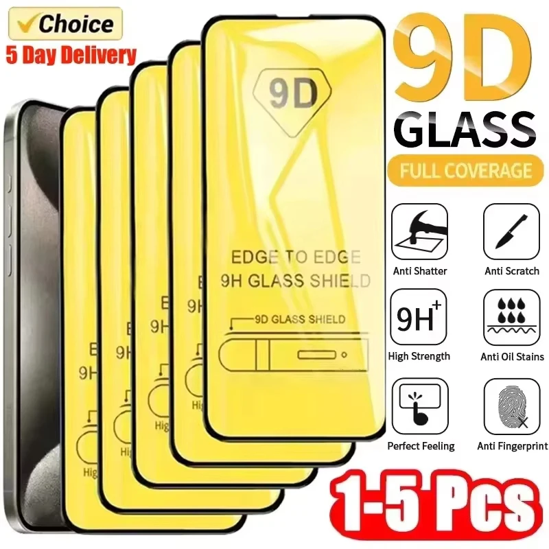1-5Pcs 9D Screen Pr… - image
