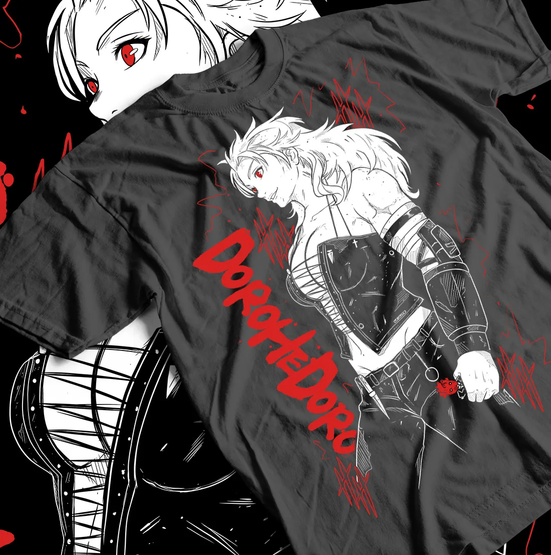 

Dorohedoro T-shirts,Noi t-shirts,Anime ,Shin ,Mang