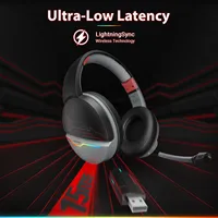 NUBWO G08 Wireless Headsets Gamer with Dual Microphone for PS5, PS4, PC, Mobile, Switch, 2.4GHz Bluetooth Wireless Headphones