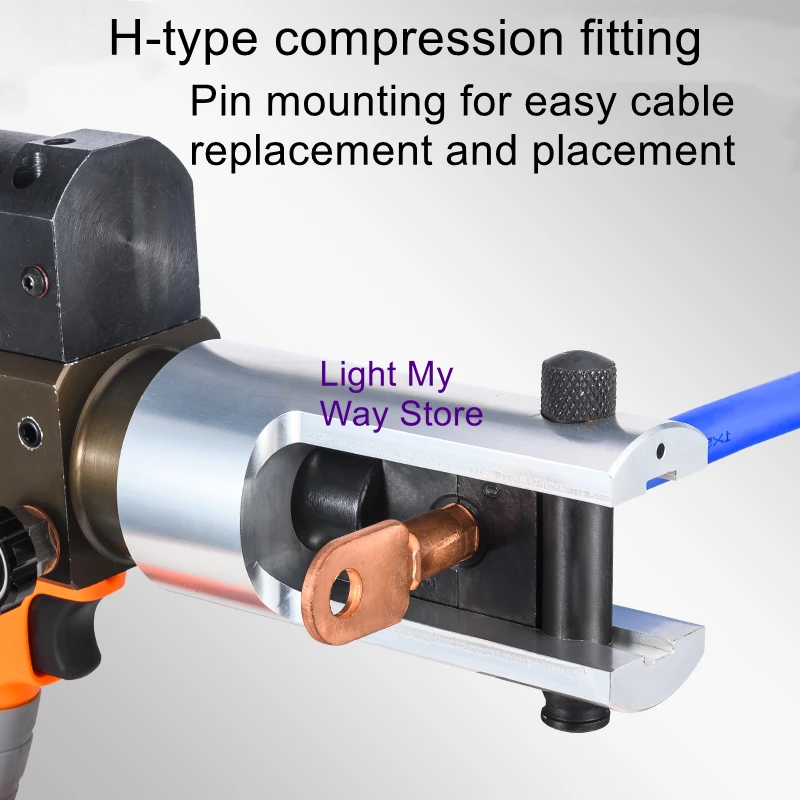 Cordless hydraulic pliers CM-300 small portable lithium voltage line pliers copper aluminum terminal crimping pliers