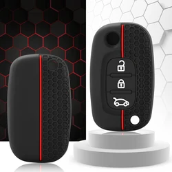 For Renault 2016 Megane 3 Fluence For LADA Priora Kalina Granta Xray for Smart Fortwo 453 Forfour 2015 - 2017 Car Key Case Cover