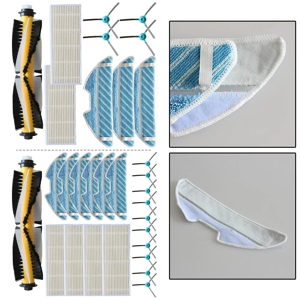 Per SENCOR SRV 4200BK 4250SL 2230TI 6250BK 9250BK 9200BK Aspirapolvere Principale Spazzola Laterale Mop Kit Filtro In Stoffa