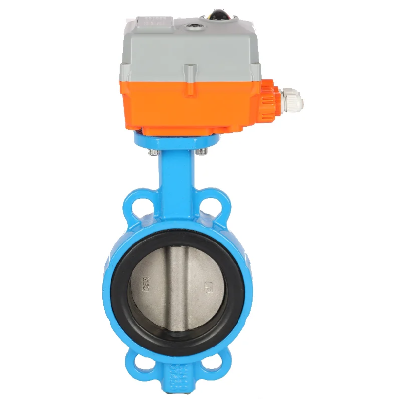 

24v Modulating Type Valve Actuated Electric Valve Actuator Butterfly PVC 3'' Motorized Actuator Control Valve