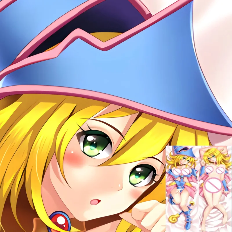 

DIY индивидуальный аниме черный волшебник девушка дакимакура наволочка обнимающая наволочка домашнее постельное белье дропшиппинг