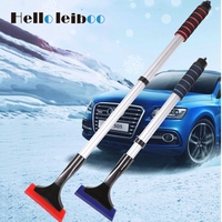 LEIBOO Ice Scraper for Car Windshield Frost Removal Winter Auto Windows Defroster Car Snow Shovel Cleaning Scraping Removal Tool