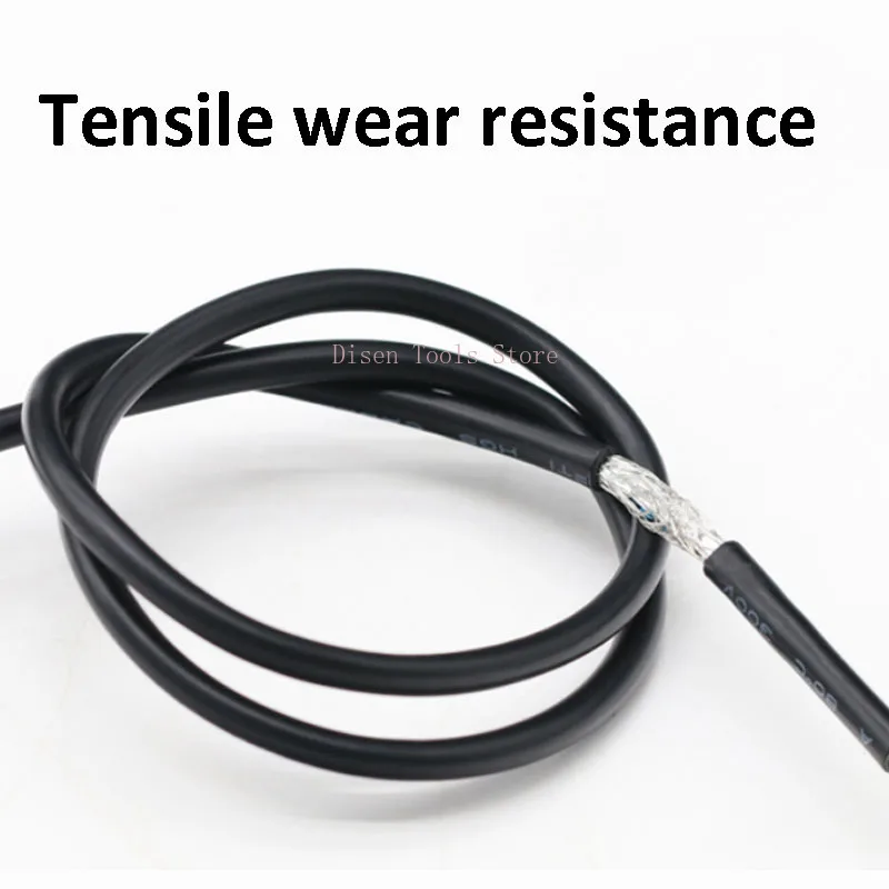 UL2464 PVC سلك محمي 2-25 النوى الألومنيوم احباط مضفر طبقة مزدوجة سلك محمي النحاس إشارة كابل التحكم 28 ~ 18AWG