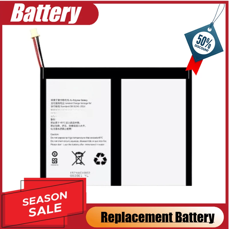 

Tablet PC Battery 3.8V 9000mAh 3449119-1S2P for Alldocube Cube IPlay 20 IPlay20 Pro T1001 Replacement Battery New High Quality