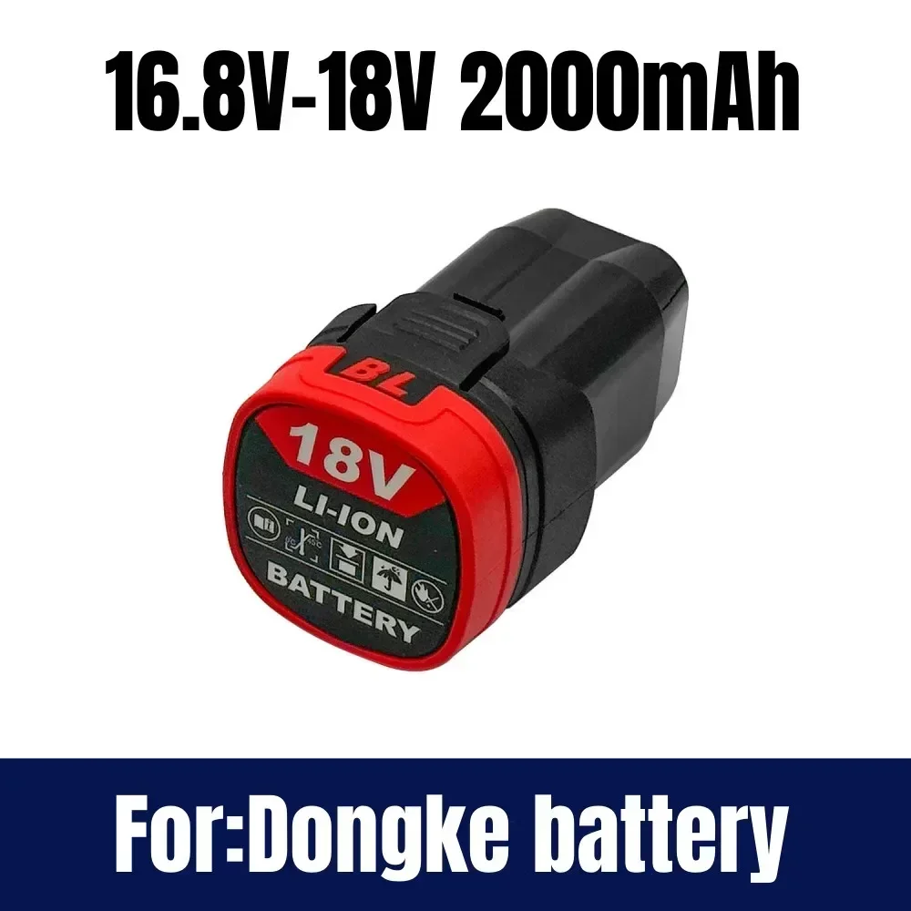 100 % neuer Akku 18 V 2000 mAh für Dongke JAVN Akku, bürstenlose kleine Stahlpistole, Starter, bürstenloser Lithium-Akku-Starter