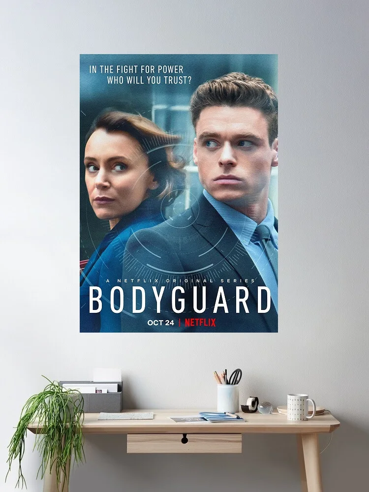 

Bodyguard Movie, Print Art Canvas Poster, For Living Room Decor, Home Wall Picture