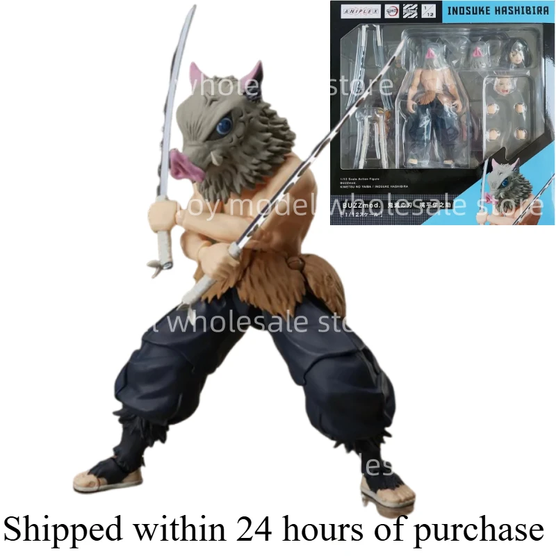 متوفر في المخزون الأصلي ANIPLEX BUZZmod شيطان القاتل كيميتسو نو يابا إينوسوكي هاشيبيرا في المخزون أنيمي عمل جمع أرقام نموذج