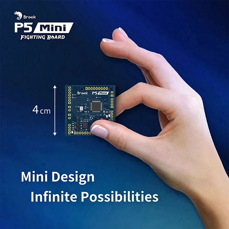 لوحة القتال الصغيرة Brook P5 Mini Hitbox PCB PS5 جهاز تشفير ألعاب القتال للكمبيوتر/NS/PS3/PS4/PS5 Tekken 8 #6
